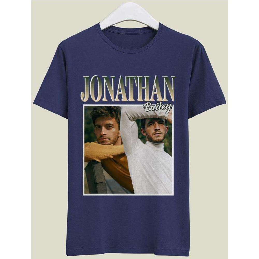 Jonathan Bailey Actor Classic Aesthetic Fan Graphic Unisex T-Shirt